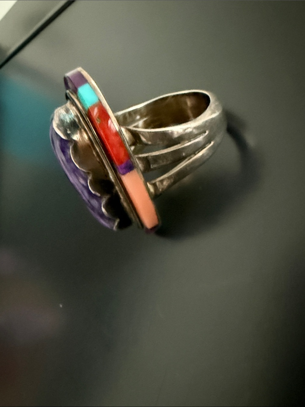Víctor Gabriel SUGILITE SATELLITE RING - Picture 3 of 8
